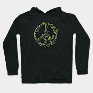 Marijuana Peace Sign #1 Hoodie